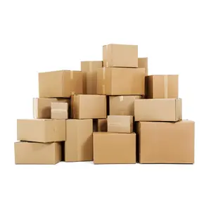 Kotak kardus garmen daur ulang kustom pengiriman surat bergelombang kotak hadiah tahan jatuh & kotak hadiah bergelombang
