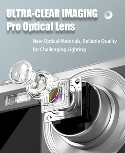 Caméra Selfie double écran 60MP de haute qualité <span class=keywords><strong>Appareil</strong></span> <span class=keywords><strong>photo</strong></span> numérique 4K HD avec grand écran de 2.8 pouces Caméra pour enfants <span class=keywords><strong>Zoom</strong></span> 16X - Product Image 4