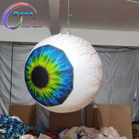 Œil gonflable pour Halloween, maison hantée, escape room, fête, accessoire photo, décoration
