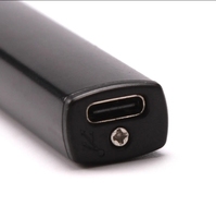 Briquet de cuisine portable, rechargeable, alimenté par USB, écologique, à plasma, sans flamme, coupe-vent, avec poignée allongée pour cuisinière