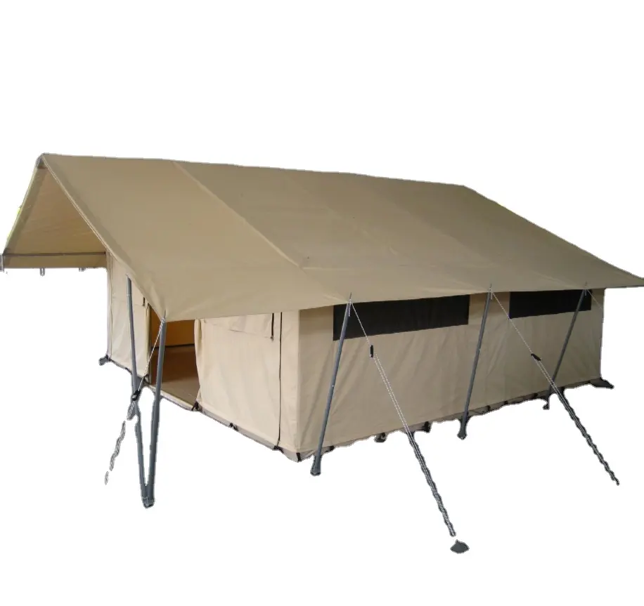 Tente Safari de luxe de haute qualité, disponible en deux chambres à coucher à l'intérieur,