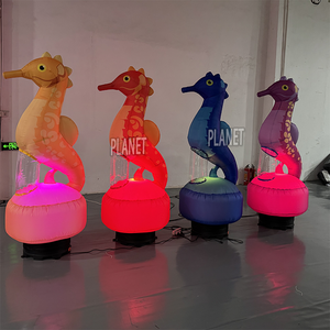 Événement Décor Gonflable Led Éclairage Hippocampe Gonflable Hippocampe Animal <span class=keywords><strong>Marin</strong></span> - Product Image 5