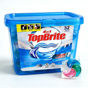 <span class=keywords><strong>Lessive</strong></span> en capsules triple <span class=keywords><strong>action</strong></span> best-seller avec pouvoir blanchissant pour linge blanc et serviettes - Product Image 4