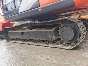 Mini-excavatrice Hitachi ZX60 d'occasion, 6 tonnes, d'origine japonaise, compacte, sur chenilles, avec lame de bulldozer, en stock - Product Image 6