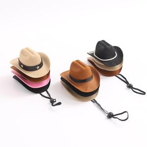 Mini Cross-Border Huisdier Accessoire Feestelijke Cowboyhoed Voor Kleine Katten Honden Voor Kerst Halloween Feesten Winterseizoen Accessoire - Product Image 1