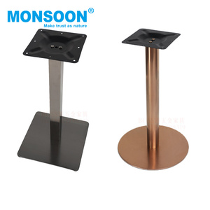 Patas de Mesa Cuadradas de Acero Cepillado a Precio de Fábrica, Base para Mesa de Café, Mesa de Comedor, Patas Metálicas para Muebles de Sala de Estar - Product Image 4