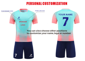 Hot Nieuw Design Hoge Kwaliteit Custom Sneldrogende Voetbal Kleding Goedkope Polyester Sublimate Mark Groothandel Voetbal Kleding - Product Image 3