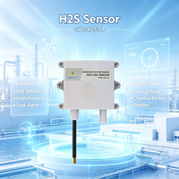 Capteur de sulfure d'hydrogène H2S SW6H2S01 RS485 Modbus RTU industriel, étanche IP65, pour la surveillance des usines chimiques, des tunnels et des eaux usées