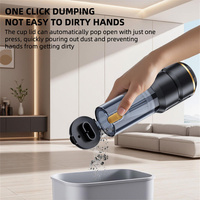 Aspirateur de voiture sans fil portable 17000Pa avec logo personnalisé, batterie 6000mAh, lumière SOS et fonction Power Bank – Vente en gros