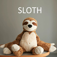Jouets en peluche lestés multi-tailles personnalisés pour accompagner et soulager le stress en cadeau