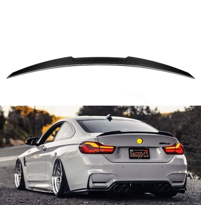 M4 Stijl Koolstofvezel Achterste Kofferbak Lip Achtervleugel Spoiler Ducktail Voor Bmw 3 Serie E46 335i Csl Gtr 1999 +