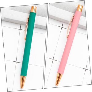 Promotional Luxury Metal Rose <b>Gold</b> Ballpoint <b>Pen</b> Custom Logo Printed Laser Screen Print Branded - Product Image 6