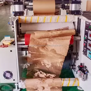 Honeycomb paper roll cutting and rewinding machine, brown honeycomb paper kraft making machine