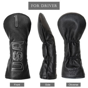 Fundas para Palos de Golf en Oferta, Fundas Personalizadas con Logotipo, Juego de 3 Fundas de Cuero Premium para Palos de Golf - Product Image 2