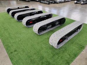 3 tonnellate Mini telaio della pista di gomma per la perforazione mineraria dell'escavatore - Product Image 3