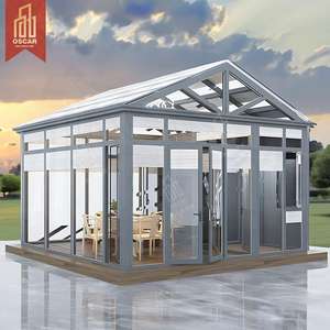 Ame Three Wall Sunroom Houses Jardines Patios Backyards Funcional Durable Versátil Moderno Ideal Reemplazo Alternativo Sunroom - Product Image 1