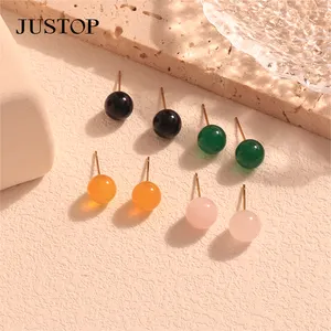 National Style Water Drop Pendant Earrings Mid-Ancient Earrings Look Fairer Slimming New Chinese Style Red Earrings
