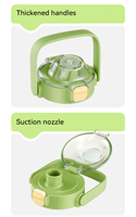 Bouteille d'eau sport portable Haers 950 ml en acier inoxydable 304 à double paroi avec filtre – Meilleure vente