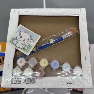 Custom Size Diy <strong>Painting</strong> <strong>by</strong> <strong>Numbers</strong> Set for Kids Children on <strong>Canvas</strong> - Product Image 4