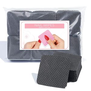 300 lingettes non pelucheuses pour le nettoyage des ongles et des cils, tampons dissolvants pour vernis à ongles en gel - Product Image 5