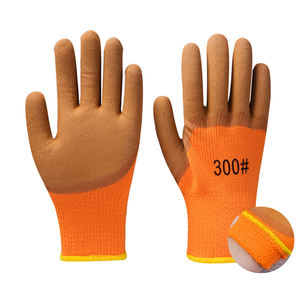 Gants de sécurité personnalisables en mousse de <span class=keywords><strong>latex</strong></span> <span class=keywords><strong>orange</strong></span> industrielle à texture lisse pour hommes, usage général - Product Image 2