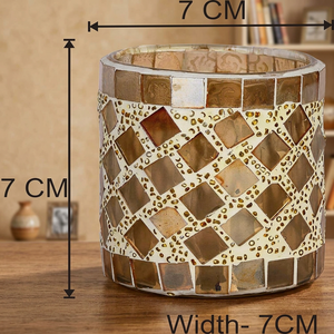 Brûleur d'encens arabe en céramique écologique HANNAN HANDICRAFT HH-00124 avec incrustation de os, fonction anti-odeur, pour usage domestique et cadeaux, style indien - Product Image 6