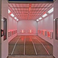 Trihero – Meilleur prix, vente directe usine, cabine de peinture automobile électrique/diesel personnalisable de haute qualité, salle de peinture de base pour l'entretien automobile