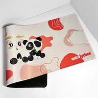 Mini tapis de souris rond pour bureau, boîte cadeau, tissu mat, texture lisse, pour étudiants, kit d'accessoires pour ordinateur de bureau