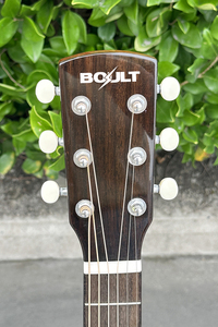 Small Hot Sale Size Handmade Glossy All Solid Spruce <b>Top</b> Mahogany Body 6 <b>String</b> Acoustic Guitar - Product Image 2