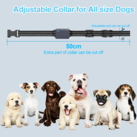 IP67 Wasserdichtes Schock halsband Hunde rinde Abschreckung gerät Hunde trainings halsband mit wiederauf ladbarer Signalton vibration