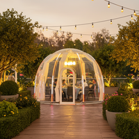 Haute qualité en plein air Pc Polycarbonate Star Room Igloo Glamping maisons géodésiques dôme tente chambre d'hôtel de chine