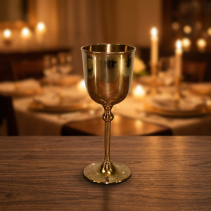 Gobelet en laiton massif - Product Image 1