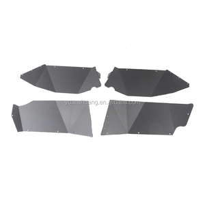 Frente guardabarros interior camisas para <span class=keywords><strong>Jeep</strong></span> <span class=keywords><strong>Wrangler</strong></span> JK JKU de aluminio ligero de diseñ<span class=keywords><strong>o</strong></span> negro accesorios 4x4 maiker fabricante - Product Image 4