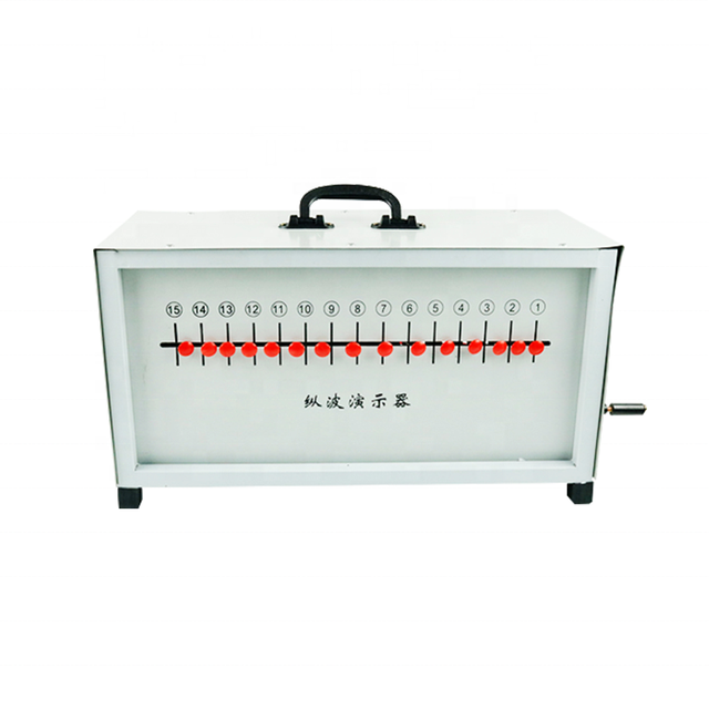 Longitudinal and Transverse Wave Demonstrator Industrial Equipment with Metal Shell Carrying Handle for Senior School
