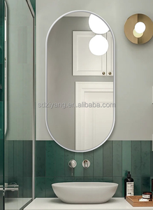 Elegant <strong>Vintage</strong> 50*70cm Decorative <strong>Mirror</strong> Glass Aluminum Alloy Frame Wholesale Classic Runway Explosion-proof <strong>for</strong> Wall - Product Image 5