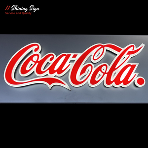 Sáng Dấu Hiệu Tùy Biến Không Có Vành Kênh Chữ Rim Trở Lại Kênh Chữ Acrylic In Ấn 3D Chữ Đầy Màu Sắc Tên Công Ty - Product Image 1