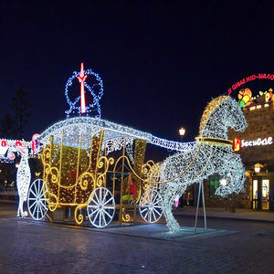 3d праздничное светодиодное освещение для кареты, светодиодное освещение для рождественских огней - Product Image 4