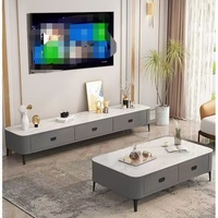 Meuble TV en Bois Design pour Salon, Idéal Petits Espaces, Support Télé Métal, Mobilier de Maison Moderne, Banc Télé