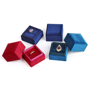 Organizador de Joyas Cuadrado, Organizador de Anillos Colorido, Estuche Especial para Anillos de Boda, Caja Especial para Propuesta de Matrimonio - Product Image 3