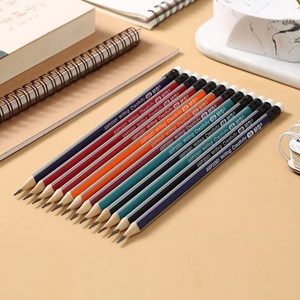 M & G Hot Bán Hb Tam Giác Bút Chì Bằng Gỗ Hb Tiêu Chuẩn Bút Chì Với Tẩy Bán Buôn - Product Image 5