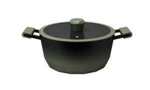 Bộ nồi chảo chống dính vân kim cương, thân nhôm đúc bền chắc, thiết kế sang trọng cao cấp - Product Image 3