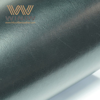 3mm 3.5mm 4mm d'épaisseur PU cuir synthétique végétalien matériau daim avec support en nylon écologique non tissé pour les sacs et l'utilisation de la ceinture