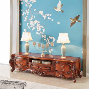 2021 del progettista Europeo Antico Rettangolare In Legno Massello scatola di Immagazzinaggio Del Cassetto TV Supporto Da Tavolo Per <span class=keywords><strong>Soggiorno</strong></span> - Product Image 1