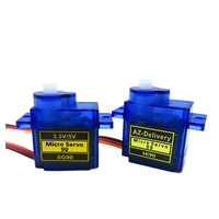 Micro-servo classique SG90 9G en métal, mini-étangeur pour avion RC à voilure fixe, robot, accessoires de modélisme DIY, fabriqué en Chine