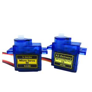 คลาสสิค SG90 9G ไมโครเซอร์โวมินิสเตียร์ริ่งเกียร์สำหรับ RC เครื่องบินปีกคงที่หุ่นยนต์ DIY อุปกรณ์เสริมรุ่น - Product Image 2