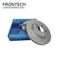 Kit Rotor Cakram Rem Truk Frontech Baru, Pad, Kaliper, Sensor untuk Truk Mercedes-Actros OE 20515093 Csat Iron