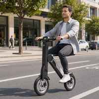 Trottinette Électrique Pliable Portable XFY à 2 Roues avec Siège, Autonomie de 40 km, Roues de 12 Pouces, pour Adultes, Commuter Urbain, en Alliage d'Aluminium, Double Frein à Disque Électronique