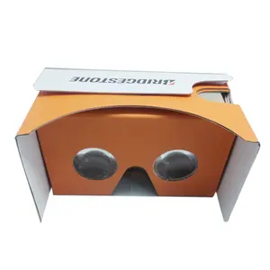 卸売VR DIY Google段ボールVRメガネ段ボール箱VRヘッドセット3Dメガネ