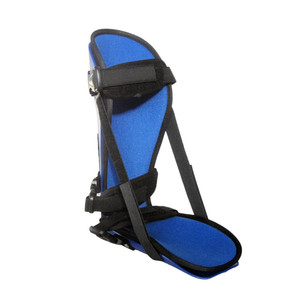 Attelle de cheville Wolfsburg BY030 SML bleue avec fixation articulaire et support - Product Image 1