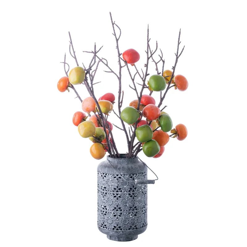 MW10887-Arreglo de flores artificiales, simulación de fruta de espuma de Granada para decoración de bodas y jardín, superventas